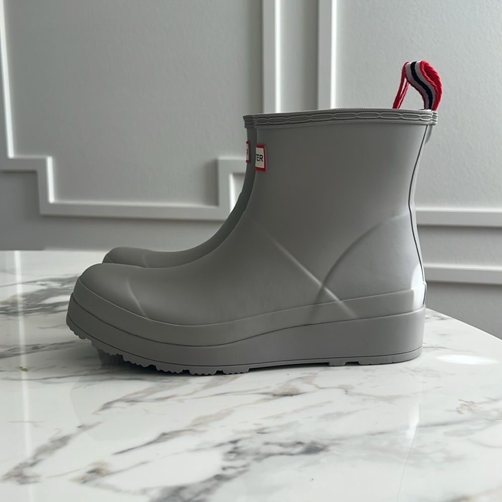 NWT - Hunter Women's Original Play Short Boots - Zinc๐ค - Picture 5 of 7
